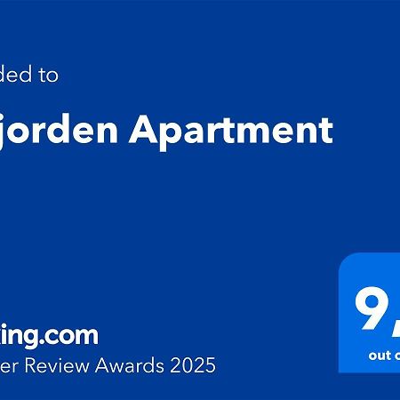 Oyjorden Apartment Bergen Exteriér fotografie